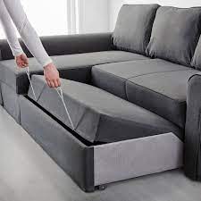 Backabro Bettsofa Recamiere Nordvalla Dunkelgrau Sofa Bett Bettsofa Bequemes Schlafsofa