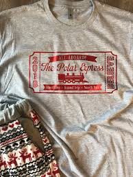 Excited To Share This Item From My Etsy Shop All Aboard The Polar Express Train Ticket Graphic Tee Gr Polar Express Train Polar Express Polar Express Pajamas