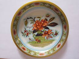 Daher Decorated Ware Tin Platter Made In England Stamped Long Island Ny 11101 Tin Metalware Long Island Ny