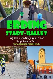Stadtralley Mit Kindern Durch Erding Digitale Schnitzeljagd Mit Der App Seek N Win In 2020 Munchen Mit Kindern Schnitzeljagd Ausflug