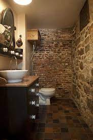 Check spelling or type a new query. A Country Colonial In New Jersey Brick Bathroom Brick Decor Exposed Brick Bathroom