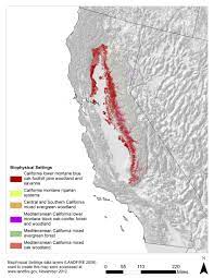 California is a welcome in the pacific region of the united states. Hardwood Communities Of The Sierra Nevada
