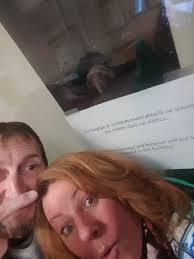 Fun time at. North Port meeting today and I met Kathy Garrity