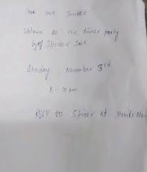 The ultimate magic trick, right? The Spider Wants To Invite The Fly To His Home He Drops An Invitation Card At He Home Make An Invitation Card For The Spider Inviting The Fly To A Dinner