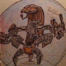 Star Wars Drawings - Drawing #8 - Droideka - Wattpad