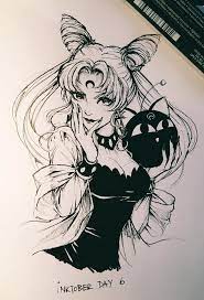 Dark Lady World Of Eternal Sailor Moon Sailor Moon Tattoo Moon Tattoo Sailor Moon Art