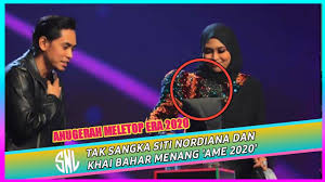 We are glad to welcome you to the converteri video converter! Tak Sangka Siti Nordiana Khai Bahar Menang Abpbh Buat Ramai Yang Terkejut Youtube