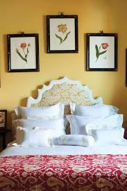 Feng shui tips for a northwest in keeping with the theme of avoiding additional 'square' shapes, try adding a large frame around the tv itself to create a singular picture feel. 18 Best Above Bed Decor Ideas How To Decorate Over The Bed