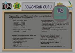 Maybe you would like to learn more about one of these? Lowongan Kerja Guru Strata S1 Di Pemalang Jawa Tengah Agustus 2021