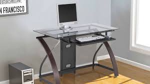 Pin By Home Decor On Computer Desk Glass Computer Desks Home Office Furniture Glass Desk
