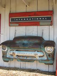 Wall Hanging Truck Parts Car Part Furniture Old Car Parts Car Parts Decor