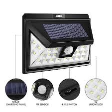 Classy caps ch2233s summit chain link fence solar post cap silver. Solar Power Light Motion Sensor Security 24 Led Wall Light Lamp Waterproof Outdoor Garden Patio Fence Lighting Walmart Canada
