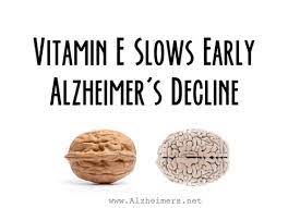 Vitamin E Slows Decline In Alzheimer Amp 8217 S
