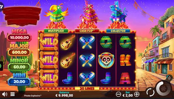 Pinata Explosivo Slot >> Play Online