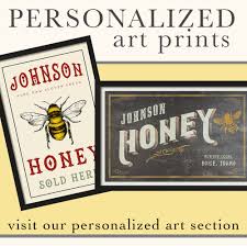 The founders of gees bees honey company! Pollinating Bees Honey Bee Home Decor Wall Art
