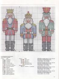 With a beginner cross stitcher, i skip the backstitching (unless they're already familiar with how to do it) and just focus on the cross stitch. 28 Nut Cracker Ideas Christmas Cross Stitch Cross Stitch Patterns Cross Stitch
