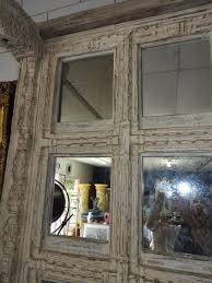 All online & for free! Lot A Stunning Indian Building Window Converted Into A Designer Foyer Mirror