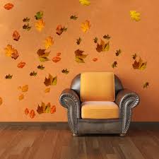 We don't have any minimum quantity limits so you can order as many vinyl decals as you'd need. Autumn Leaves Wall Mural Decal Seasonal Wall Decal Murals Primedecals