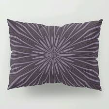 Makeover and refresh your bed and bedrooms every season with just a single touch. Eggplant And Aubergine Floral Design Pillow Sham By Taiche Society6 Podsms Designer Pillow Pillow Shams Pillow Art