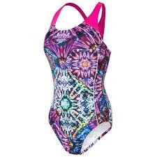 Speedo Kaleidoscope Image One Piece Ladies 24882 Swimwear Australia One Piece Swimwear