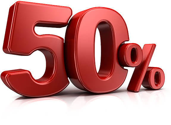 The 50% Workout -