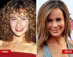 Having emerged from such a family, it was obvious she would have become a popular celebrity. Jennifer Grey Nose Job After Before Nose Job Jennifer Grey Nose Job Celebrity Plastic Surgery Jennifer Grey