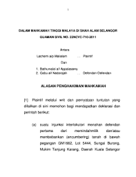 Mahkamah tinggi shah alam telefon, direktori mahkamah tinggi shah alam, mahkamah tinggi shah alam directory, senarai kausa mahkamah tinggi s. Fillable Online Dalam Mahkamah Tinggi Malaya Di Shah Alam Selangor Fax Email Print Pdffiller