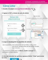 Travel industry voters may apply upgrade their account to industry status by providing their company details and association membership number during registration and submitting a minimum of 10 votes. Asi De Facil Es Votar En Municipalidad De Quinta Normal Facebook