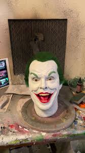 I just finished this Nicholson Joker sculpted by Henry Alvarez!