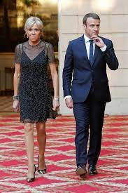 Pin By Georgina Rizk On Emmanuel Macron And Brigitte Autumn Fashion Women Fall Outfits Lace Formal Dress Fashion