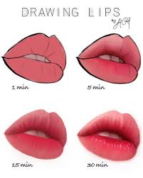 Guby Uvelichenie Gub Foto Bolshie Guby Balzam Dlya Gub Blesk Pomada Kiss Lipstick Lipsketch Lips Drawing Digital Painting Tutorials Mouth Drawing