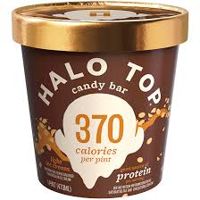 If a person eats half a cup, approximately the amount in th. Dairy Ice Cream Flavors Halo Top