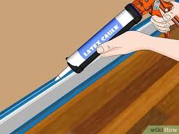 When you first install baseboards and quarter rounds, there will likely be some gaps that will ruin th. How To Caulk Baseboards With Pictures Wikihow