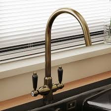 5 out of 5 stars. Astini Colonial Antique Bronze Black Ceramic Handle Kitchen Sink Mixer Tap Kitchen From Taps Uk