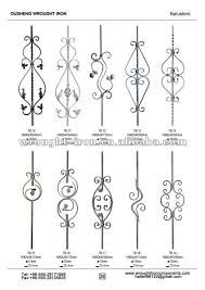 Italian Wrought Iron Balistrades Balaustre In Ferro Battuto 6 Italian Alibaba Com Iron Balusters Iron Decor Wrought Iron