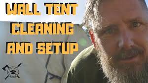 Check spelling or type a new query. Canvas Wall Tent Cleaning And Setup With No Helping Hands Youtube