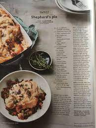 Shepherd S Pie Real Simple Magazine February 2018 Summer Grilling Recipes Steak Dinner Sides Stuffed Peppers