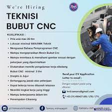Check spelling or type a new query. Lowongan Kerja Cnc Agustus 2021