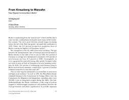 It's rich, creamy, and—unlike butter—an acceptable food to eat all on its own. Pdf From Kreuzberg To Marzahn New Migrant Communities In Berlin Hilary Silver Academia Edu