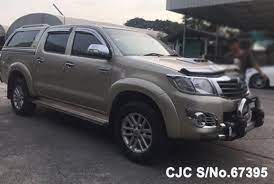 Toyota Hilux Vigo 4x4 Pickup Truck Automatic Diesel Beige Color Car Junction Company Thailand Offers This Toyo Toyota Hilux Diesel For Sale Used Pickup Trucks