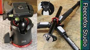 Manfrotto 055 Tripod With Xpro Ball Head Youtube