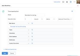 automation workflow zoho people