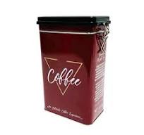 OEM ODM Manufacture Tinplate Packaging Rectangular Metal Box Container High  Grade Coffee Tin with Degassing Valve