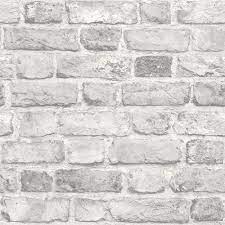 Free delivery and returns on ebay plus items for plus members. Battersea Brick Wall Effect Wallpaper In Grey I Love Wallpaper
