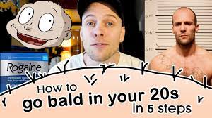 Also, the more of these genes you have, the younger you will typically be when you start losing your hair. How To Go Bald In Your 20s In 5 Steps Youtube