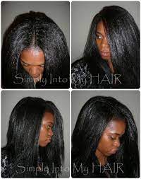 Faux locs can use mixtures of human hair, natural hair, and synthetic hair mixes. Simply Into My Hair Crochet Braids Install 5 Straight Kanekalon Hair Kanekalon Hairstyles Straight Weave Hairstyles Straight Hairstyles