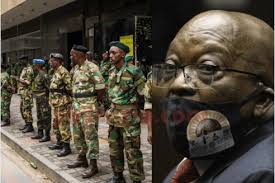 The constitutional court last week ordered zuma jailed for refusing to give evidence at an inquiry into. Mkmva To Protect Zuma From Being Arrested