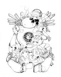 Camilla D Errico Manga Coloring Book Camilla D Errico Art