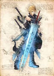 You can choose the image format you need and install it on absolutely any device, be it a smartphone, phone, tablet, computer or laptop. Cloud Strife Final Fantasy Vii 7 Ffvii Artwork Wallpaper Poster Final Fantasy Cloud Final Fantasy Final Fantasy Artwork