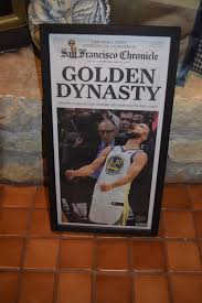 8, 2021, in san francisco, calif. Free Shipping 2018 Golden State Warriors Framed Newspaper Solid Cedar Nba Champions Dark Finish